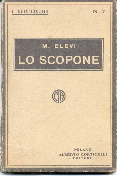 1929 Elevi Lo Scopone